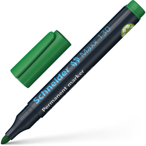 Picture of SCHNEIDER PERMANENT MARKER BULLET GREEN